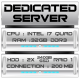 GER - 32GB - i7 Quad - 2x 240GB SSD  Dedicated Server